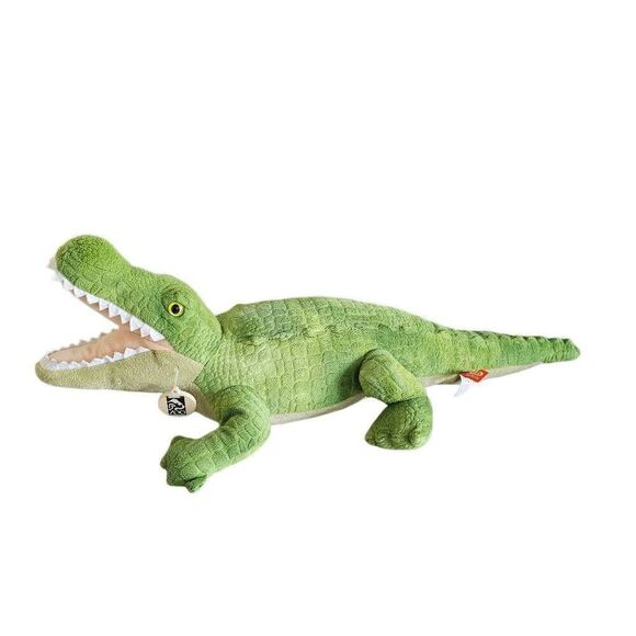Wild republic green crocodile plush stuffed animal - Picture 1 of 6